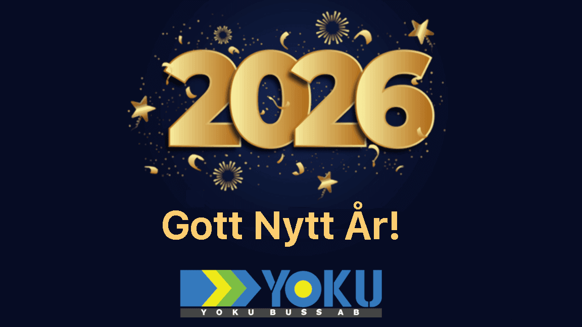 Gott nytt år 2026 från Yokubus i Stockholm!