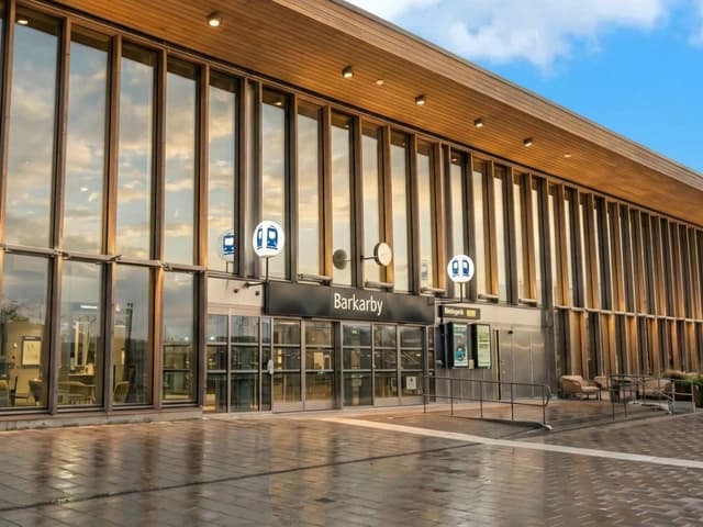 Buss till Barkarby station i Järfälla