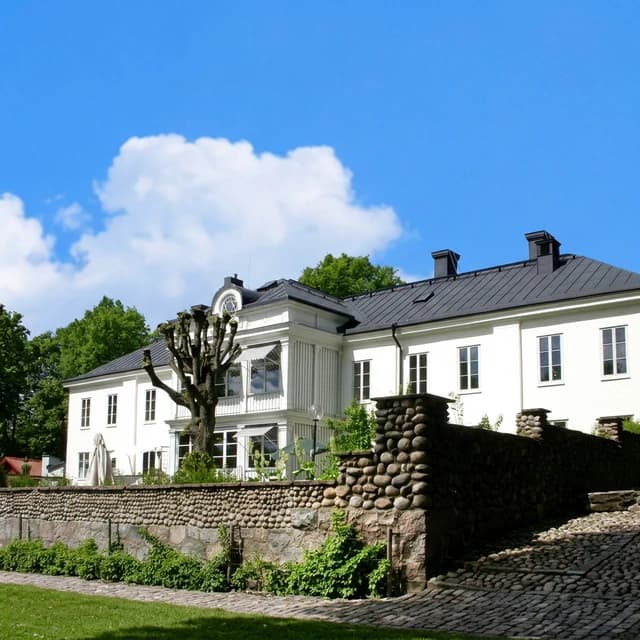 Buss till Elfviks gård i Lidingö