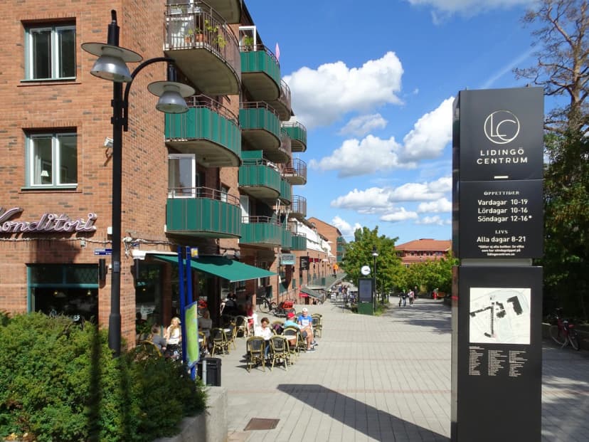 Buss till Lidingö Centrum