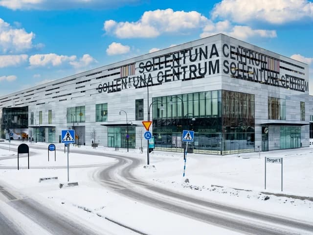 Hire a coach in Sollentuna Centrum for smooth group trips in northern Stockholm.