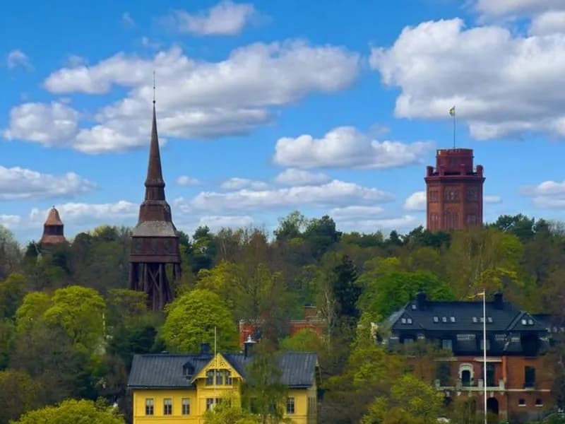 租大巴前往斯堪森与动物园岛，家庭出游