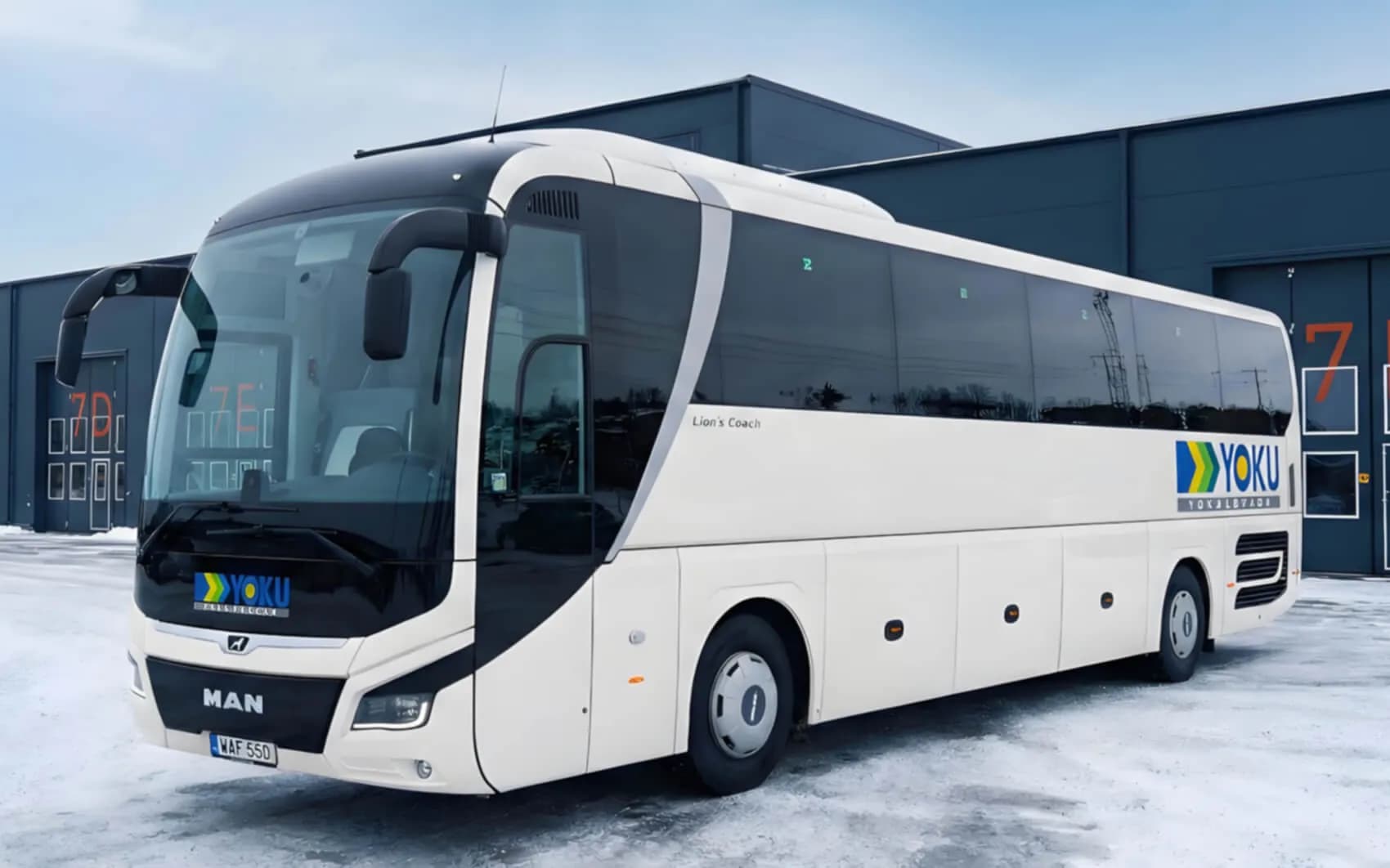MAN Lion's Coach - förstklassig turistbuss för grupper i Stockholm