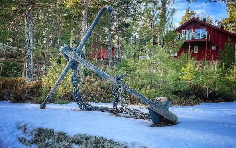 Bussuthyrning vid Djurönäset